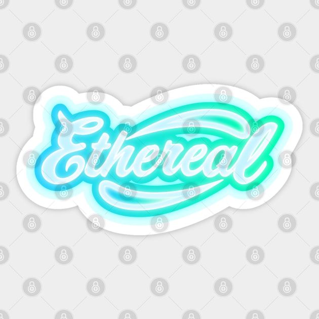 Ethereal Sticker by Jokertoons